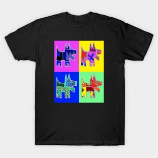 Pop Art Dogs T-Shirt